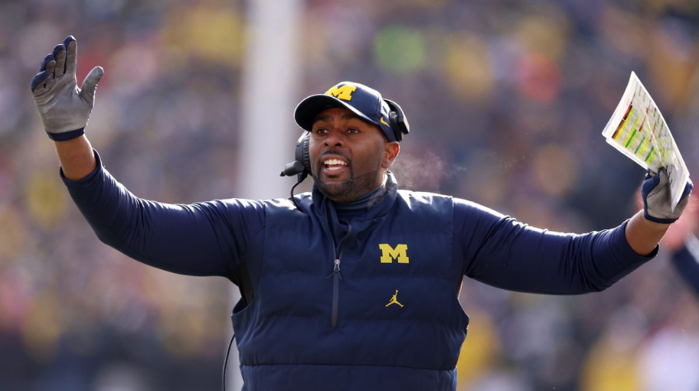 Former Butler (KS) student-athlete Sherrone Moore promoted to Michigan Football Head Coach