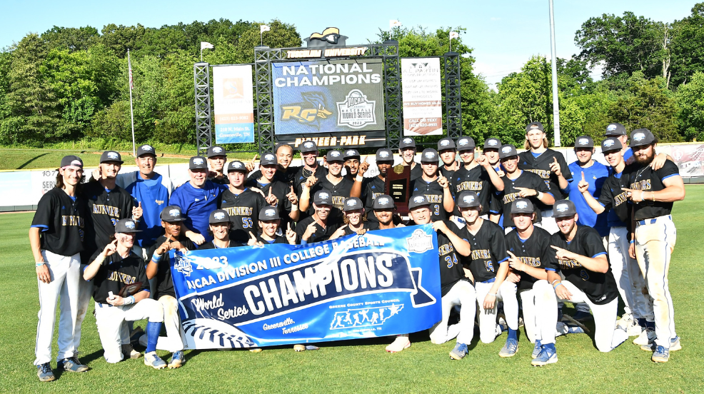 Roadrunners win eighth DIII Baseball Championship by a 15-7 final