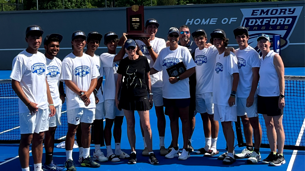 Oxford Emory claims sixth consecutive DIII Men's Tennis title