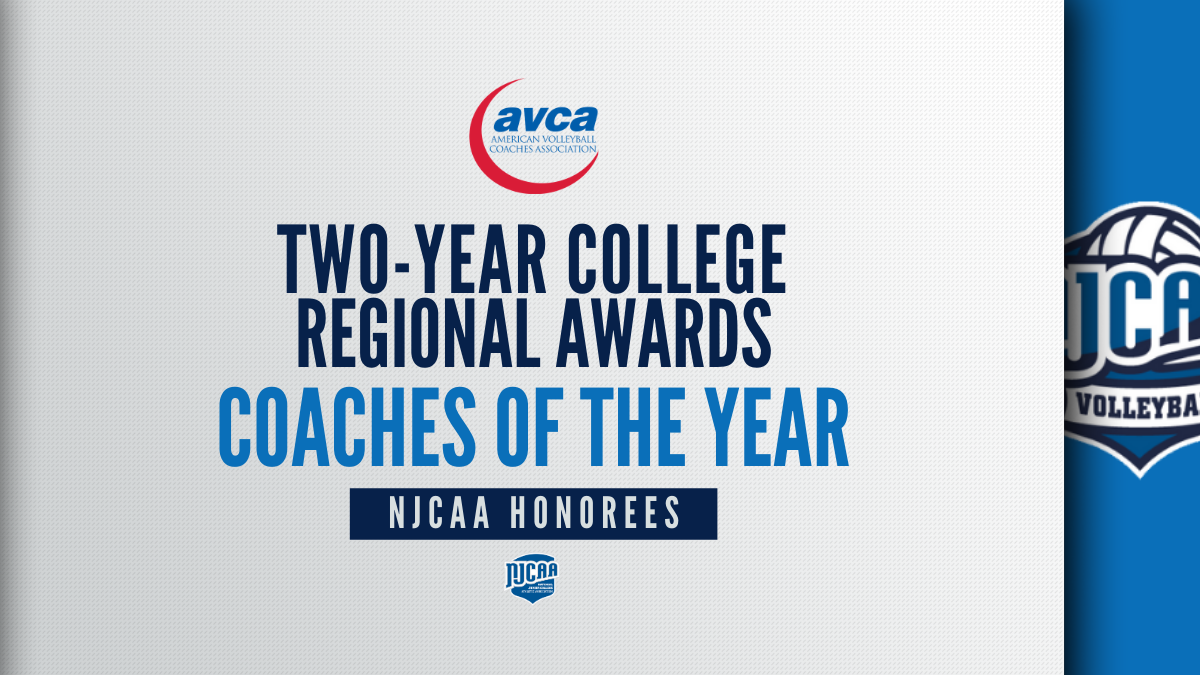 NJCAA coaches garner national honors from AVCA