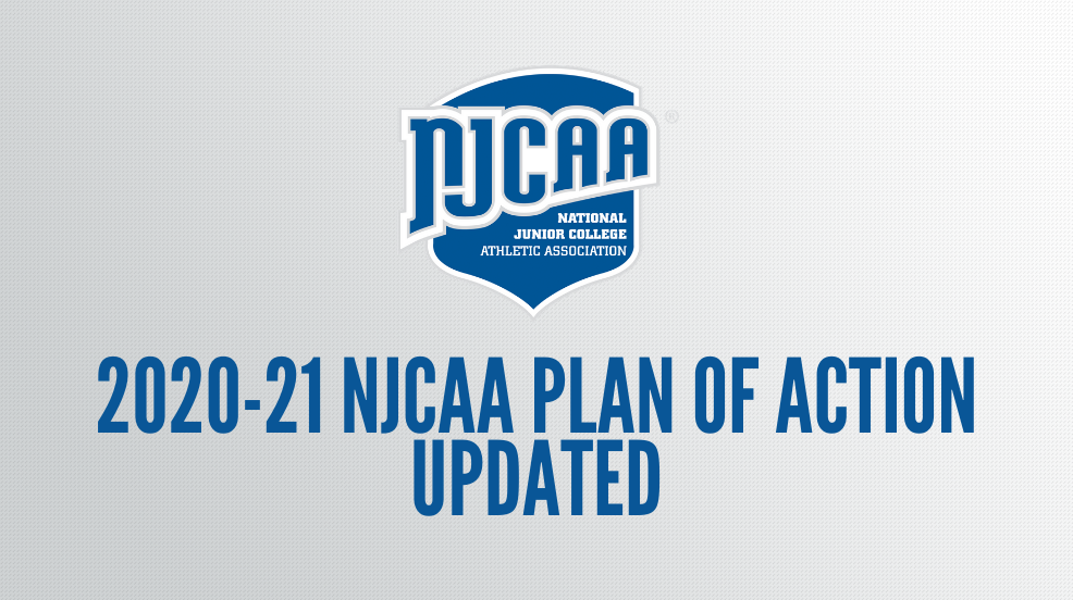 NJCAA announces updated plan of action