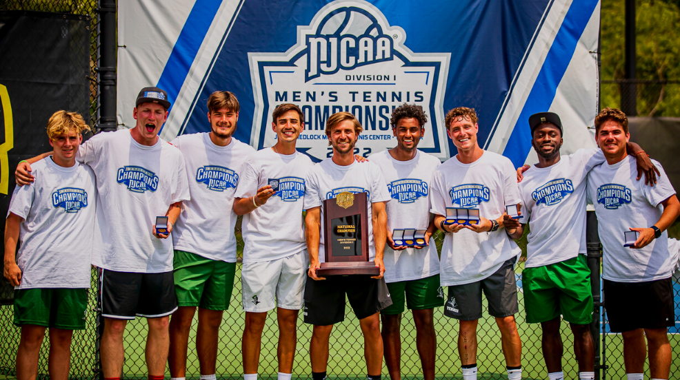 Seward County claims first DI men's tennis national title