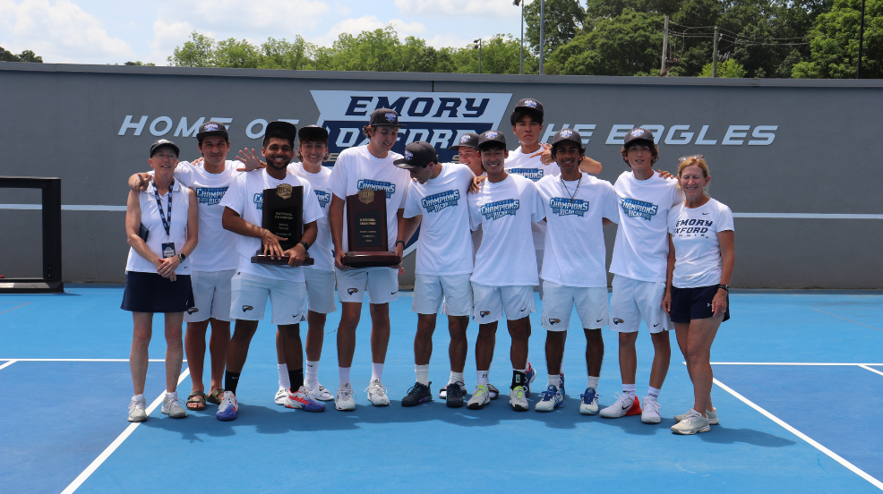 Oxford Emory wins seventh consecutive DIII Men's Tennis Championship
