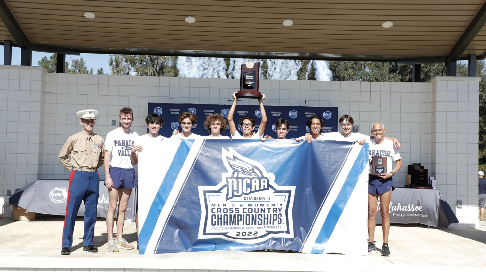 Paradise Valley wins their first DII Men's Cross Country Championship, fourth overall