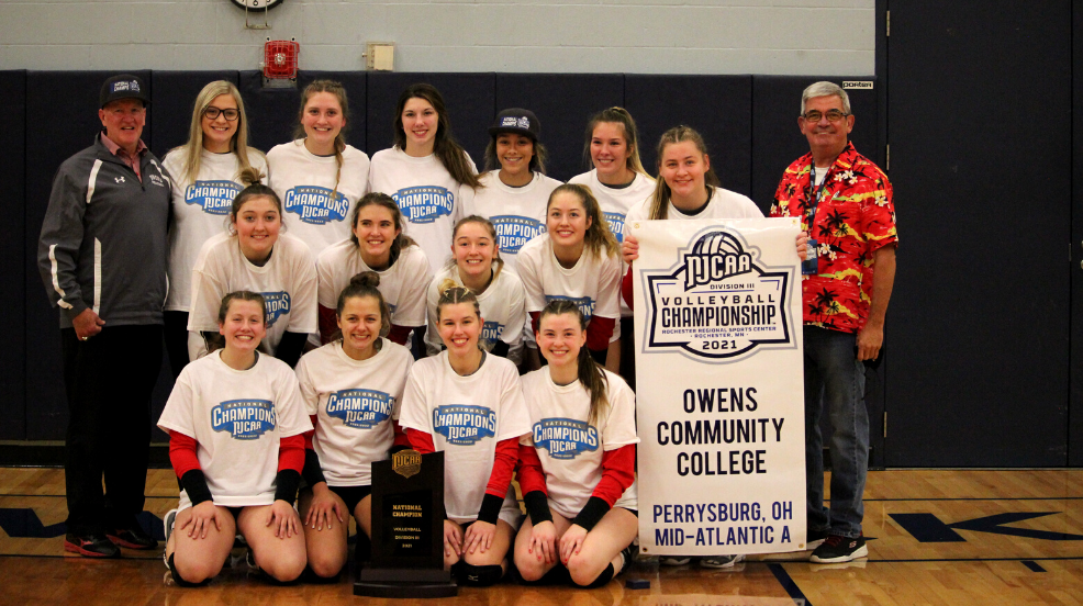 Owens brings home third straight DIII Volleyball title