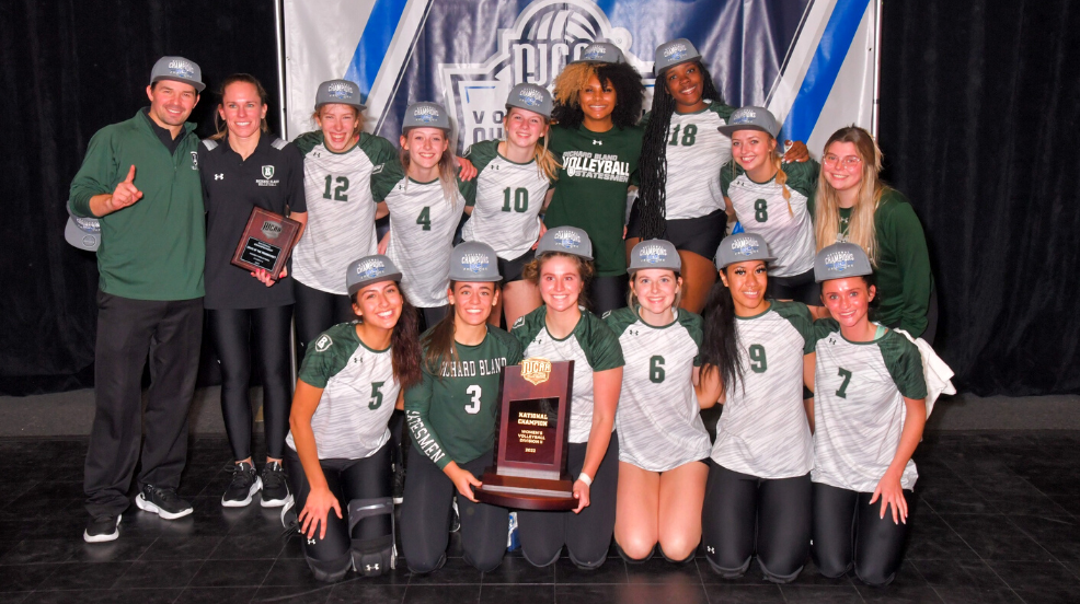 Richard Bland claims their first DII Volleyball Championship